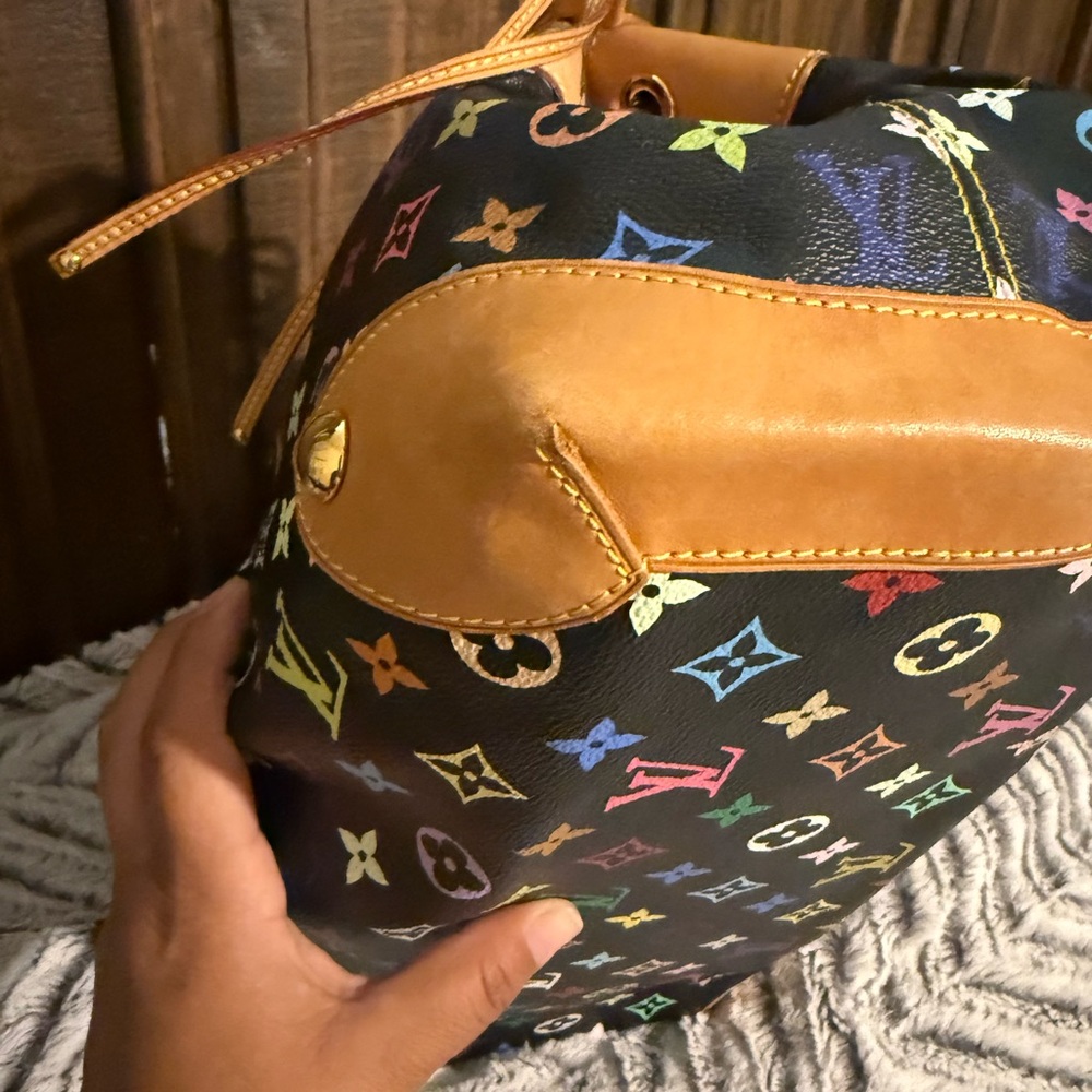 ‼️SOLD ELSEWHERE‼️♥️💙 Louis Vuitton X Takashi Murakami Noir Ursula - Picture 7 of 16